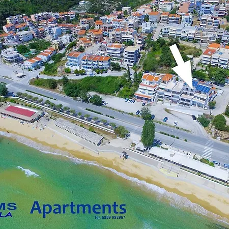 דירה Rooms Kavala Apartments קאבאלה